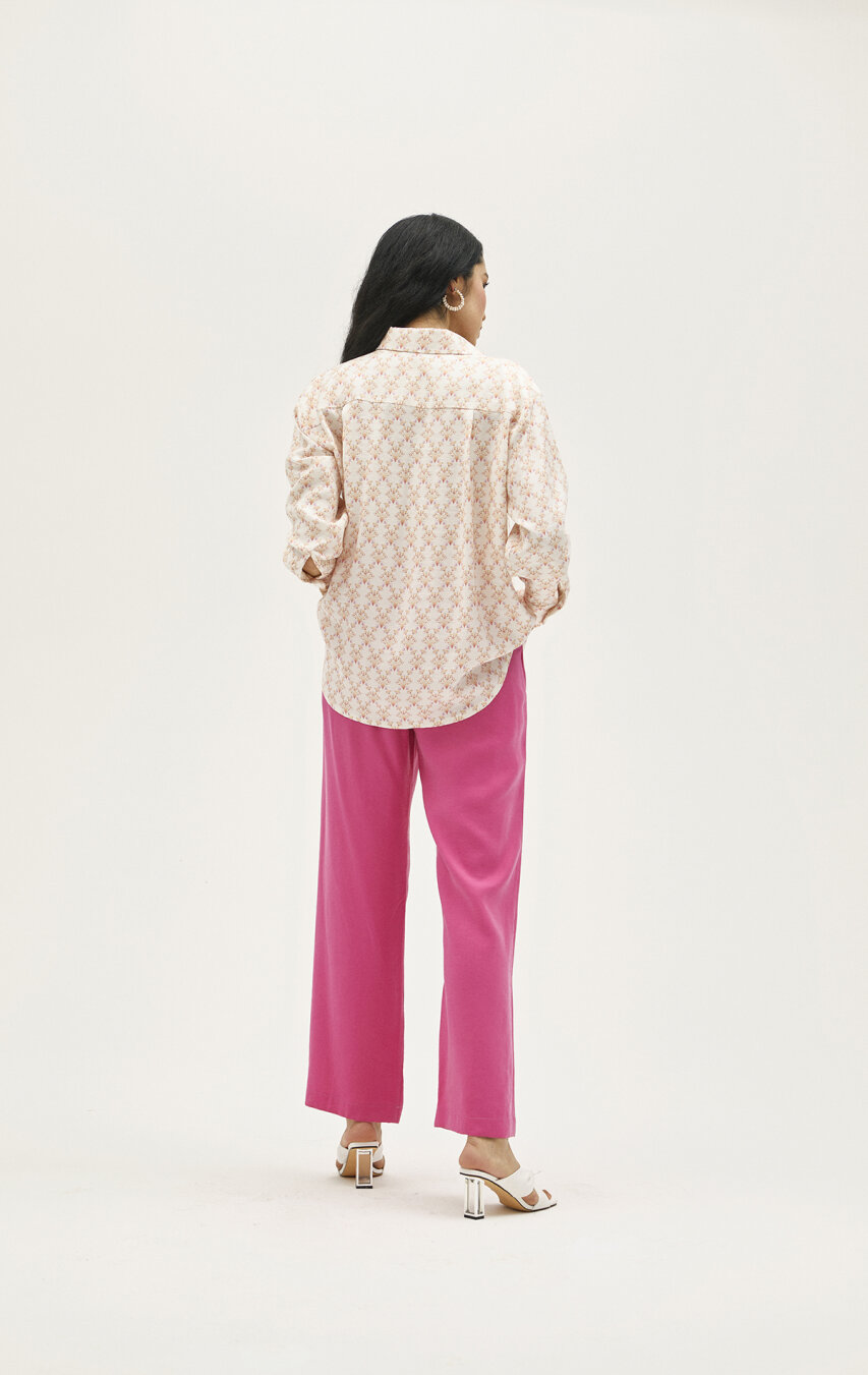 Gina Modal Fuchsia Pants - 6