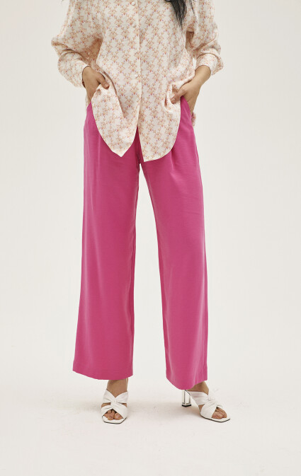 Gina Modal Fuchsia Pants - 7