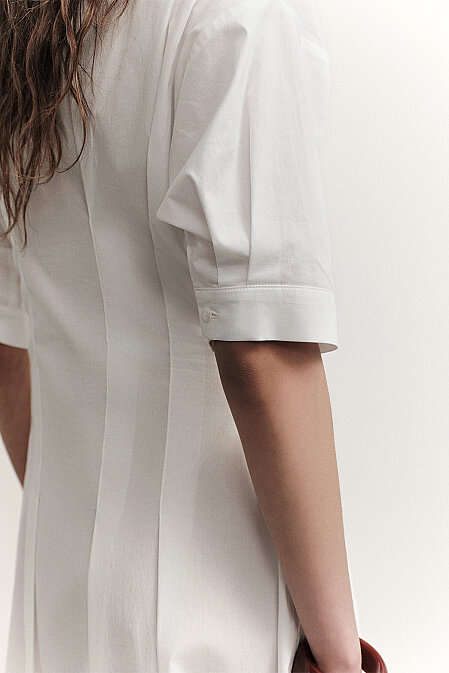 Hazel Poplin Shirt Dress - 9