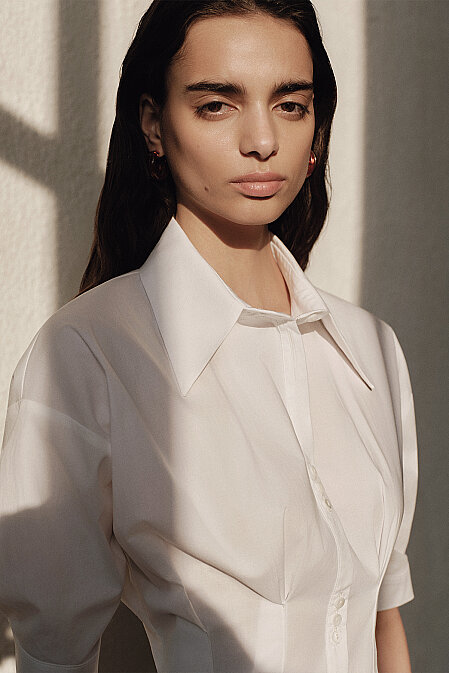 Hazel Poplin Shirt Dress - 3