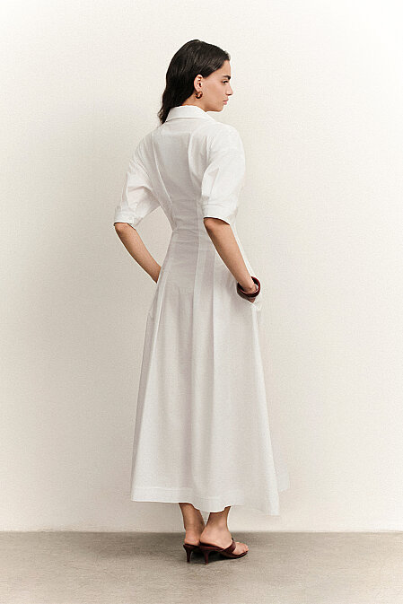 Hazel Poplin Shirt Dress - 9