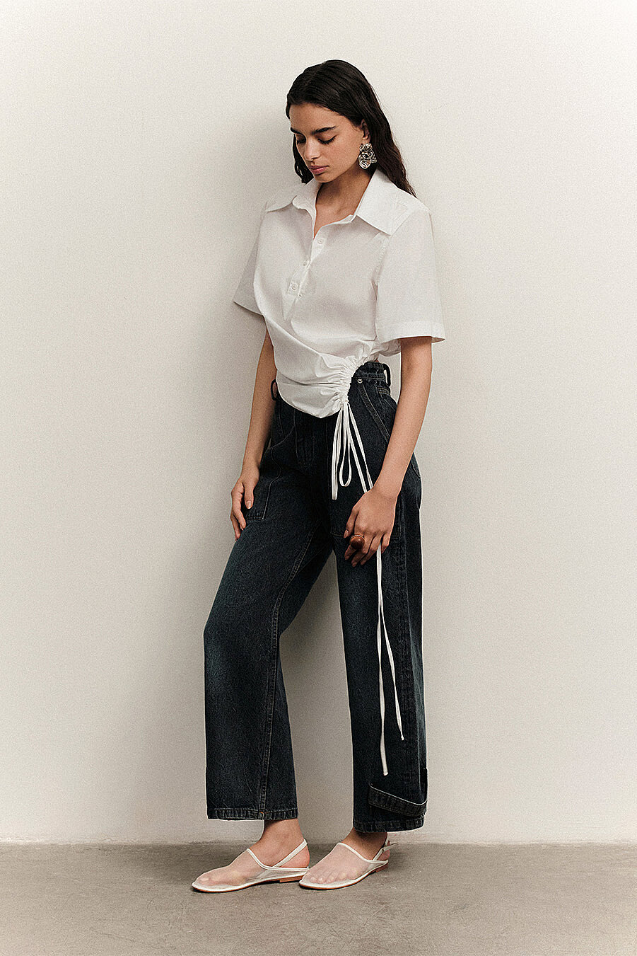 Hazel Ruffled Shirt - 1