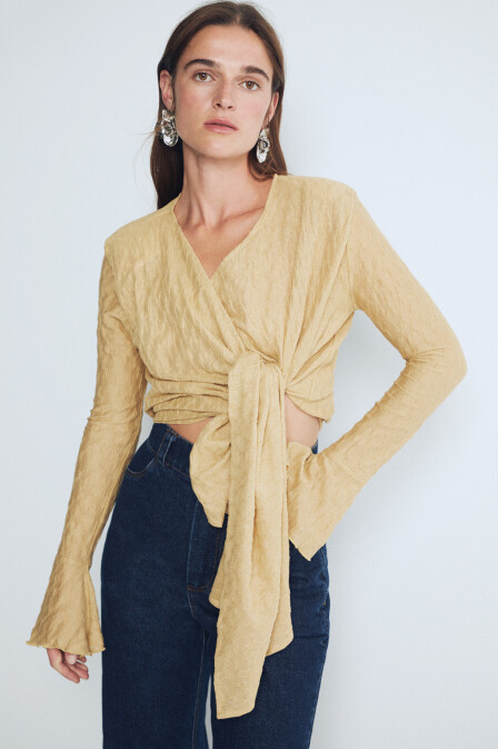 Honey Cardigan Blouse - 1