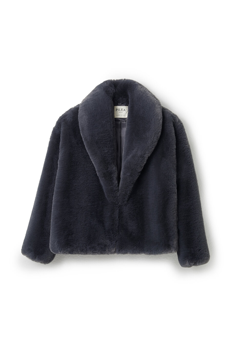 Indigo Faux Fur Jacket - 6