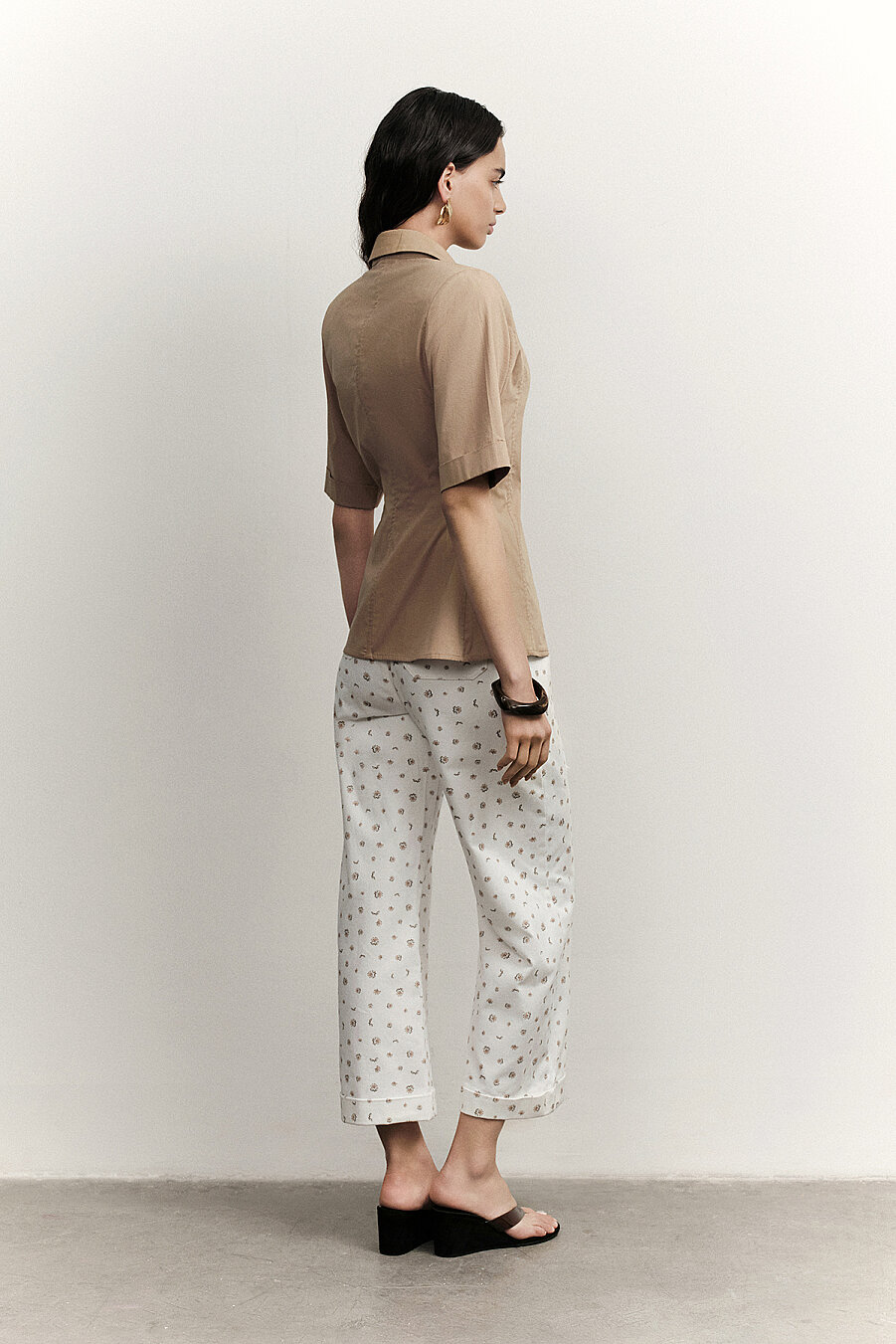 Isabel Gabardıne Floral Pants - 4