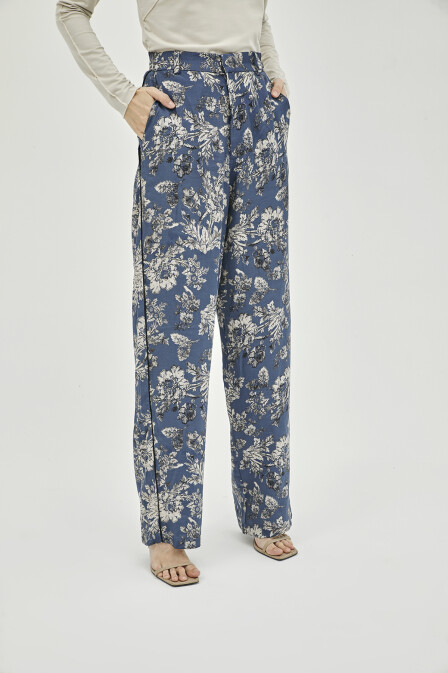 Jane Patterned Trousers - 2