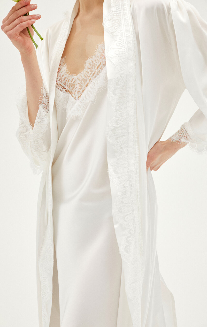 Jasmin Bride Capsule Dressing Gown - 4