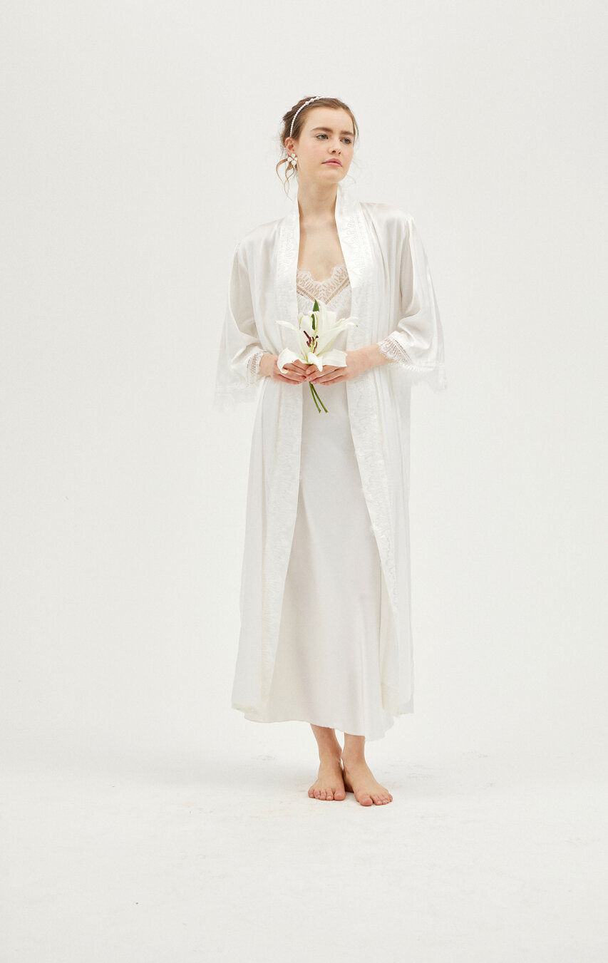 Jasmin Bride Capsule Dressing Gown - 3