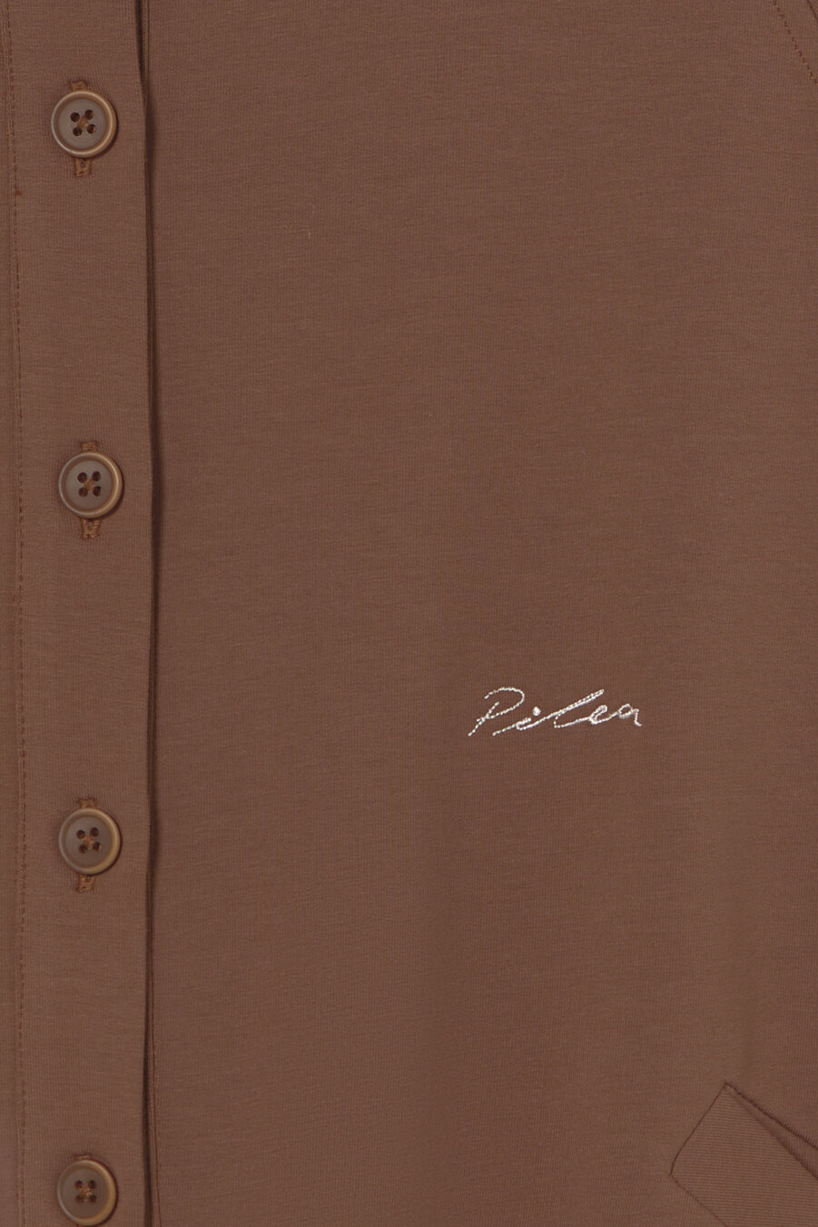 Jenny Raglan Sleeve Brown Jacket - 4