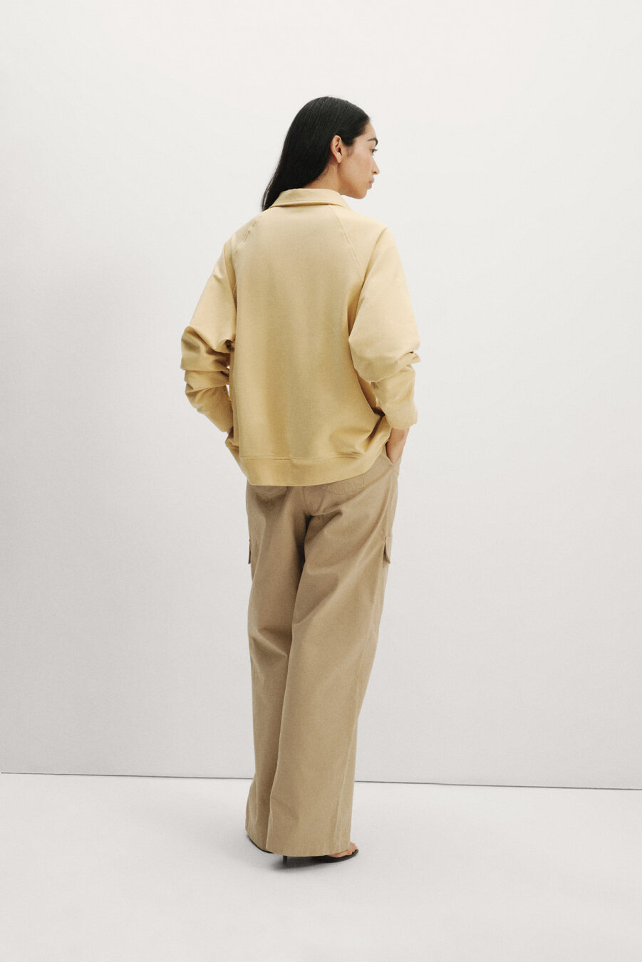Jenny Raglan Sleeve Yellow Jacket - 7