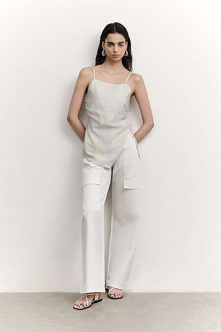 Johan Hıgh-Waısted Cargo Pants - 6
