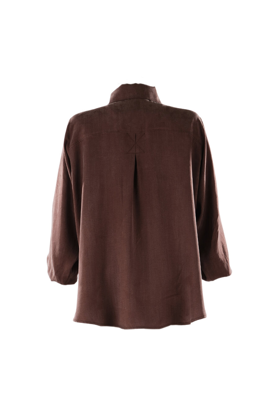 Kai Oversize Brown Shirt - 6