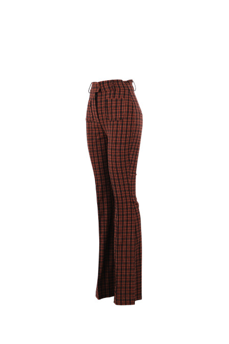 Karina Plaid Trousers - 2