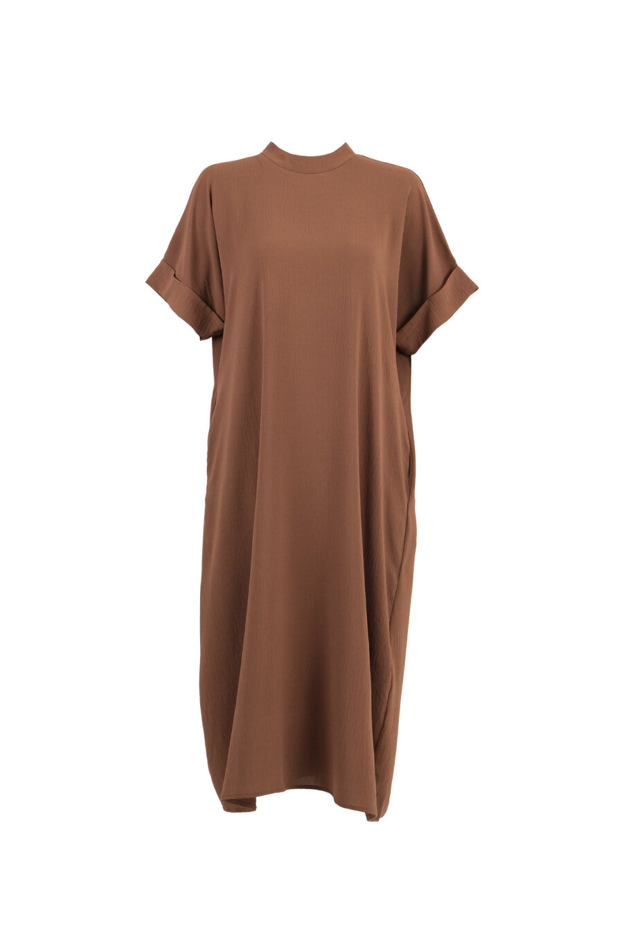 Kate Brown Wide Cut Dress - 1