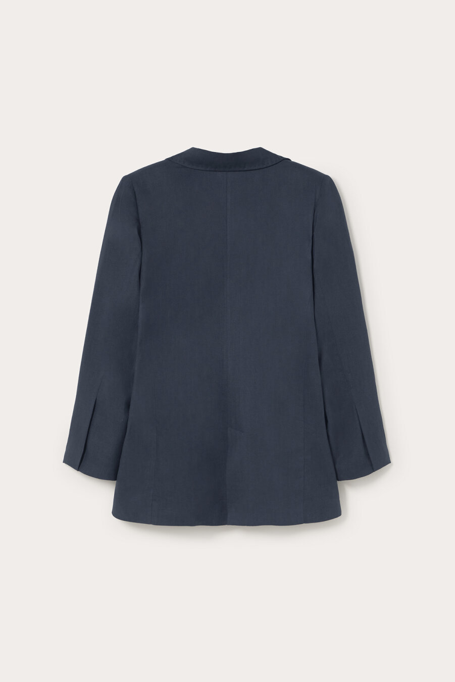 Keten Lacivert Blazer Ceket - 4