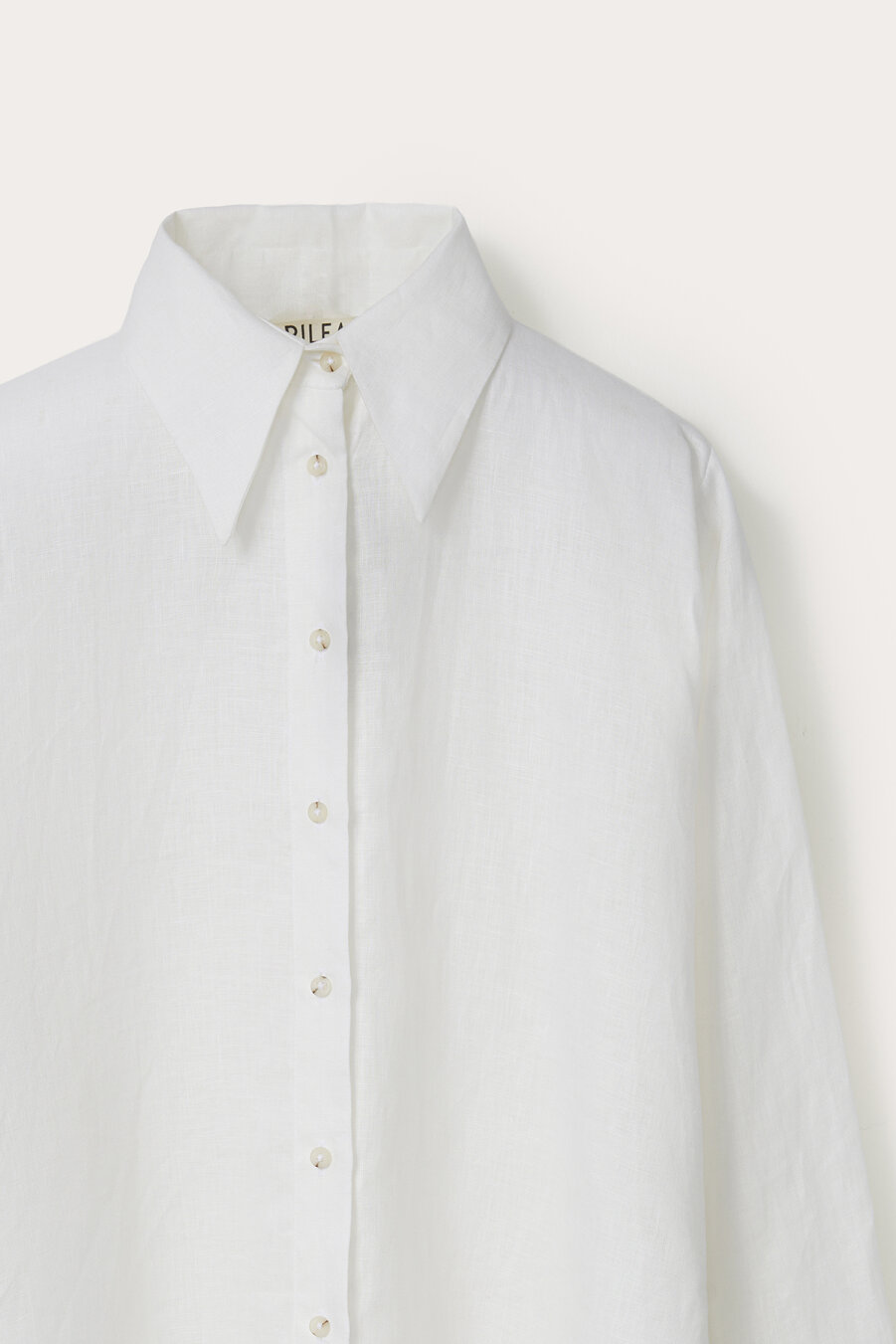 Kirell Tie Detailed Linen Shirt - 6