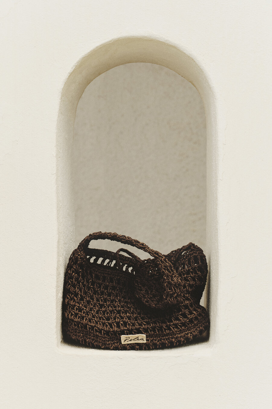 Knitted Mini Handbag - 1