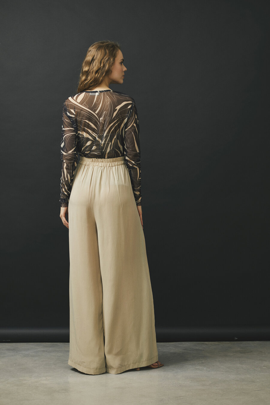 Kylie Beige Trousers - 4