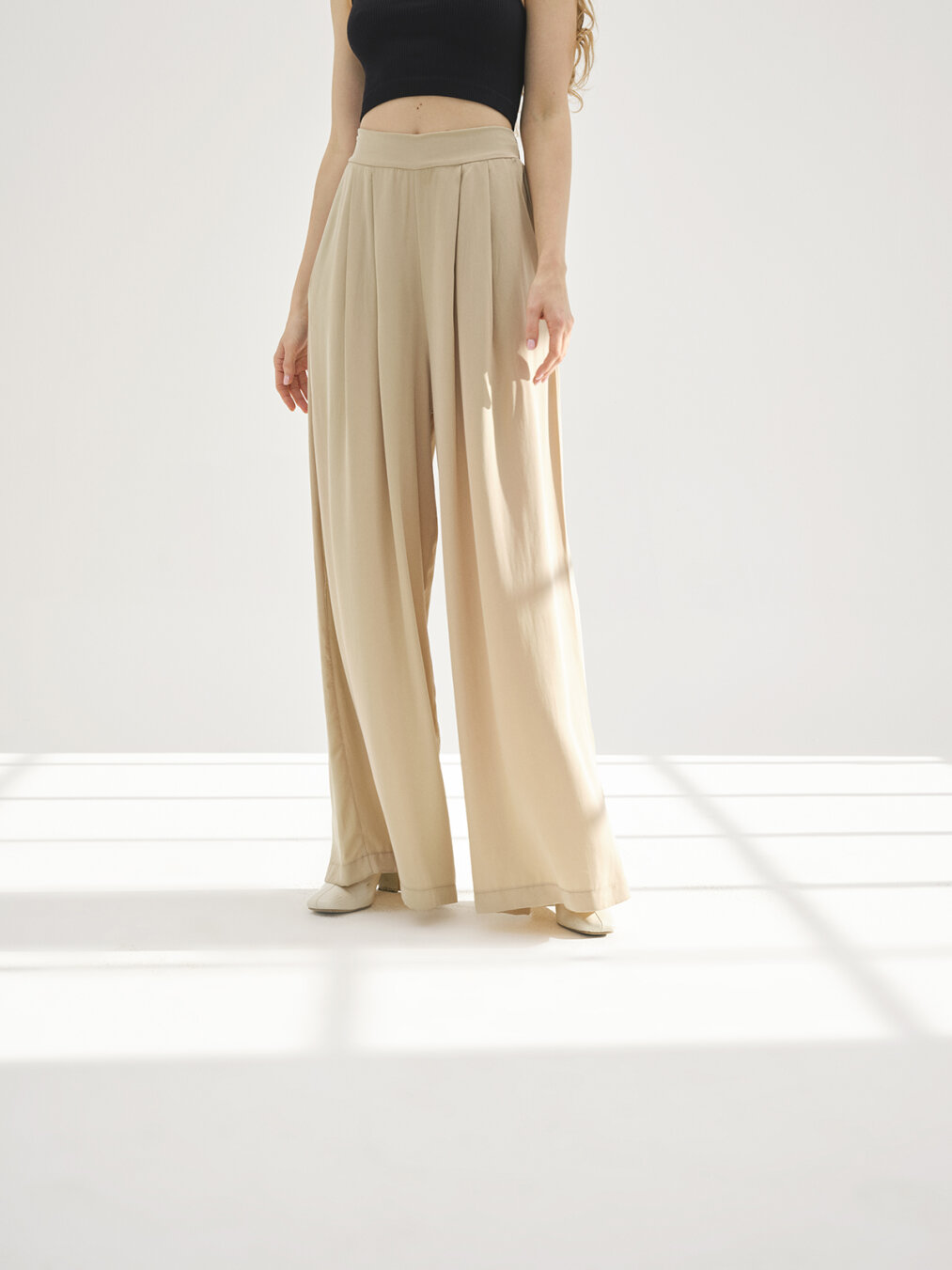 Kylie Beige Trousers - 5