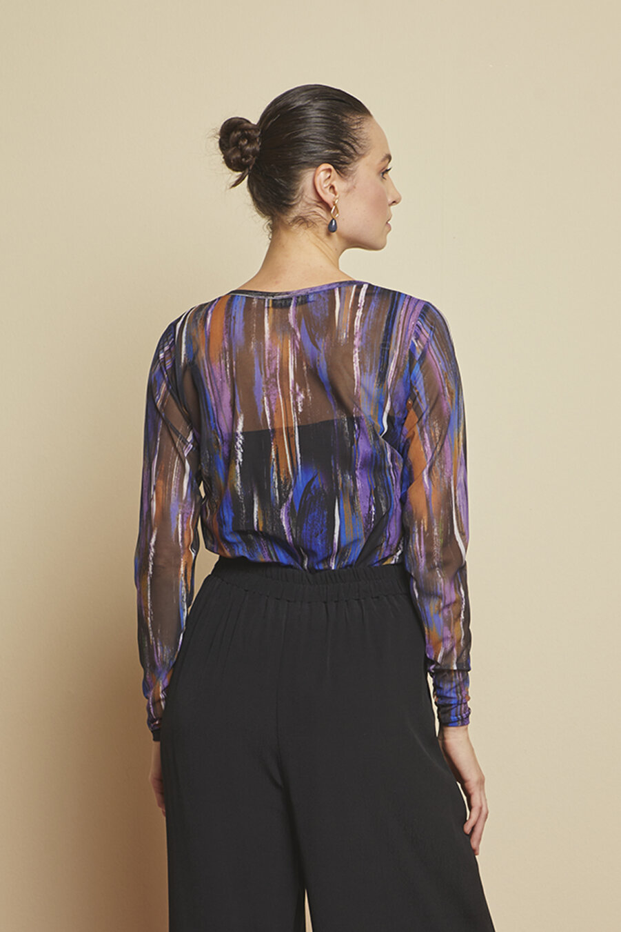 Laren Tie Dye Blouse - 4