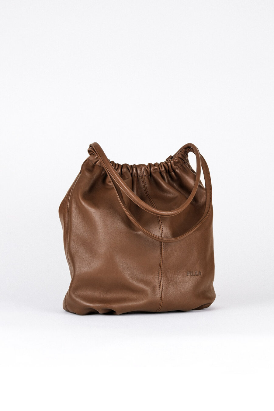 Leather Hola Bag Brown - 6