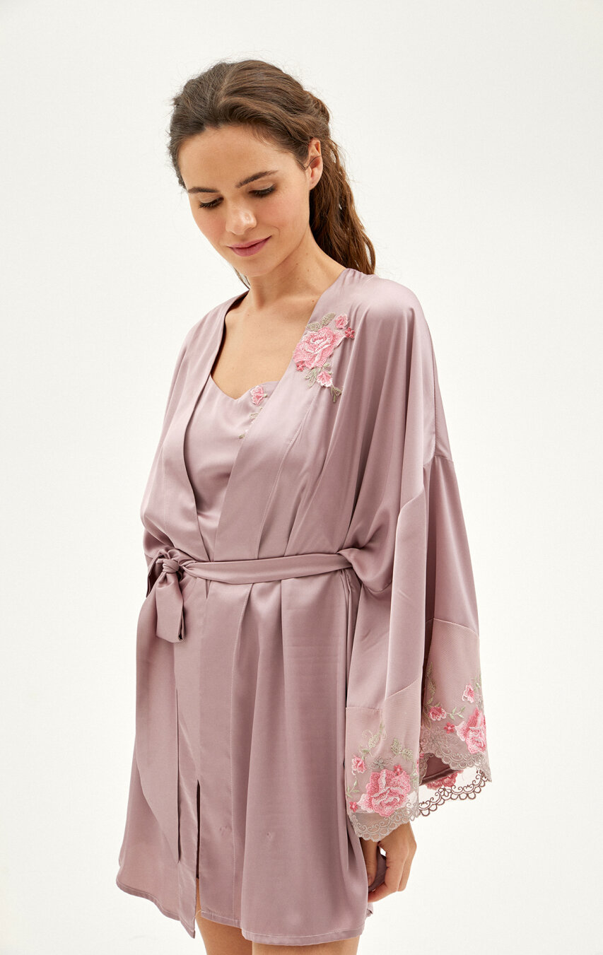 Lily Lacy Dressing Gown - 6