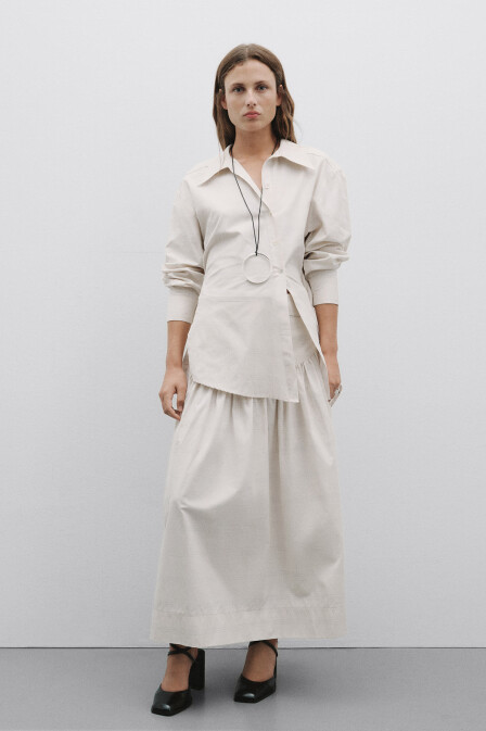 Liv Bel Detaylı Etek - 2