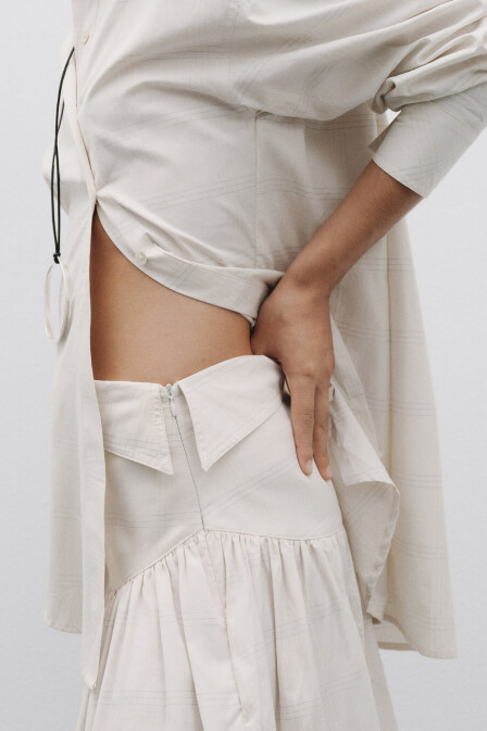 Liv Waist Detail Skirt - 4
