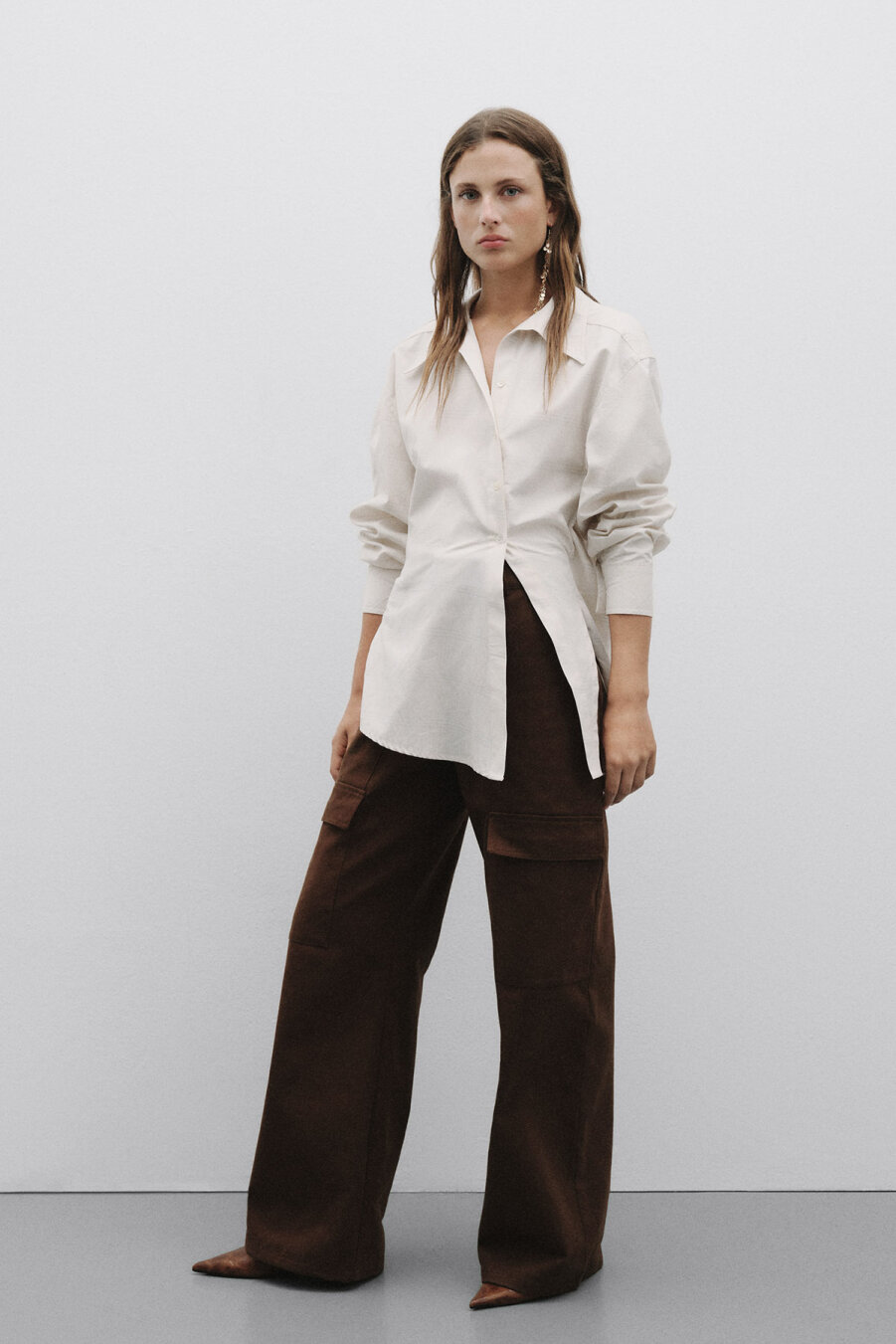 Liv Waist Seam Shirt - 3