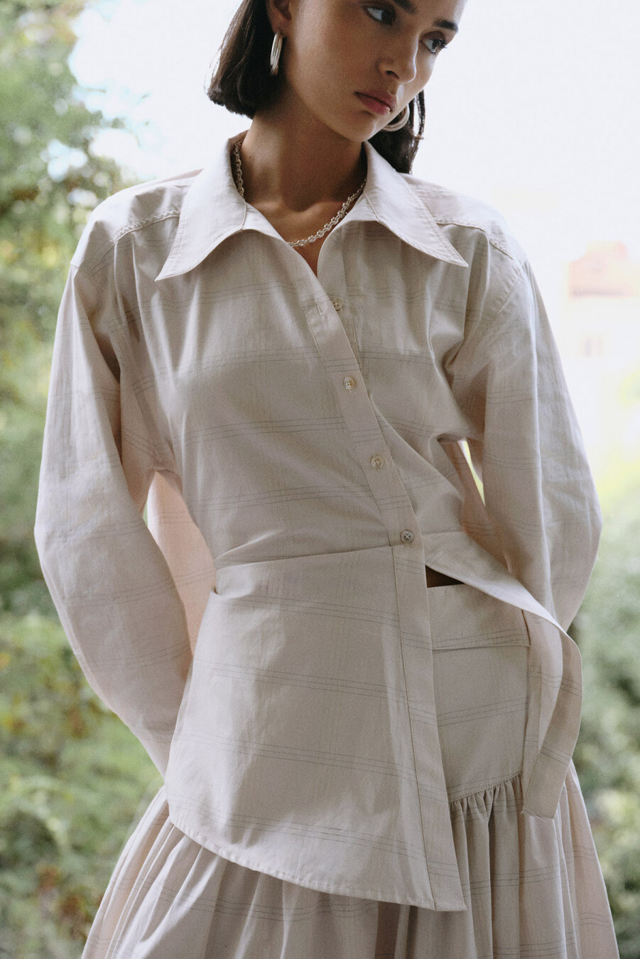Liv Waist Seam Shirt - 1