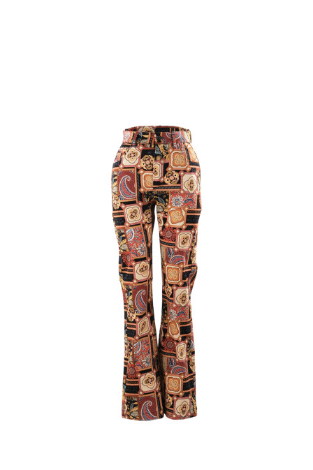 Luna Ethnic Patterned Trousers - 4