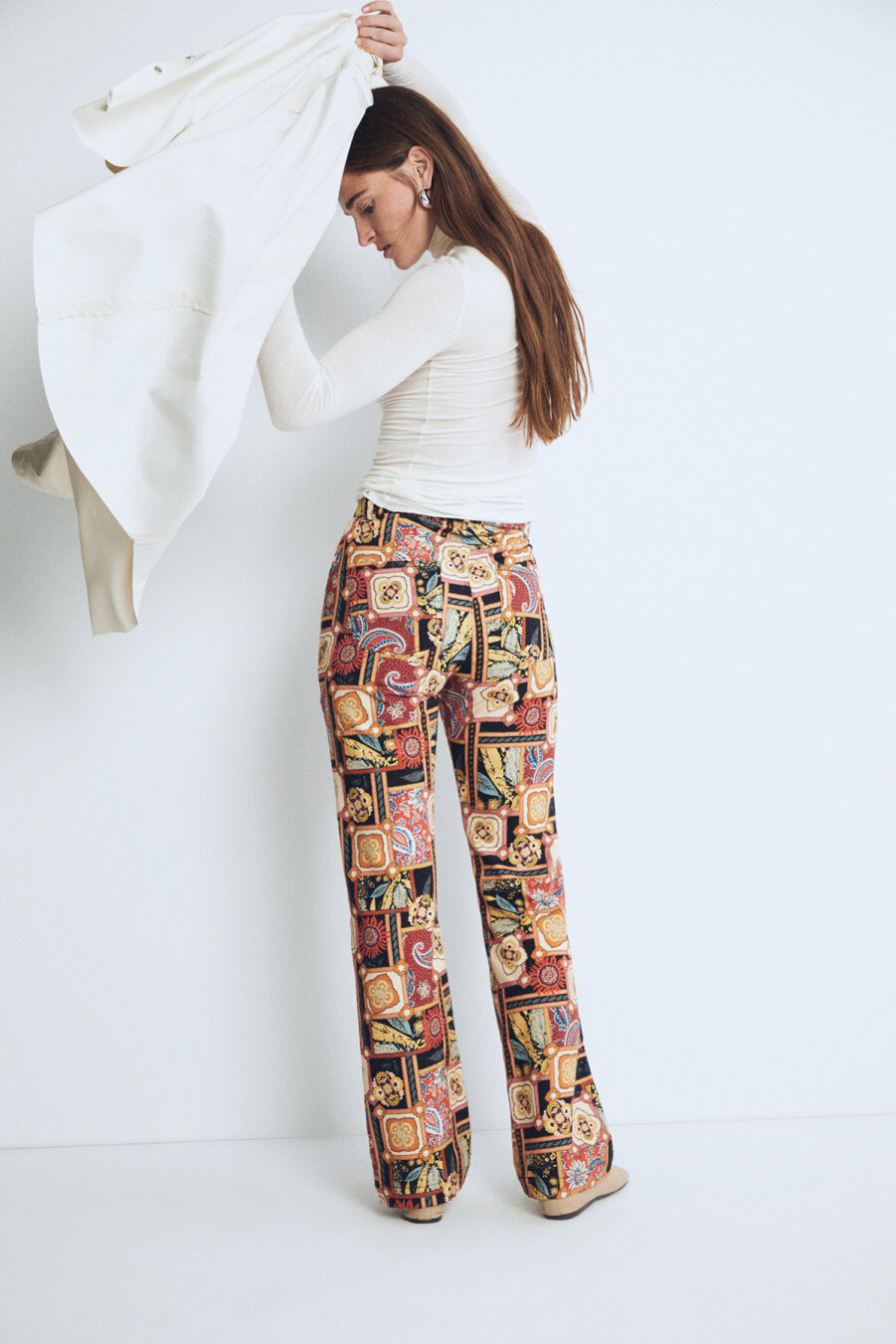 Luna Ethnic Patterned Trousers - 3