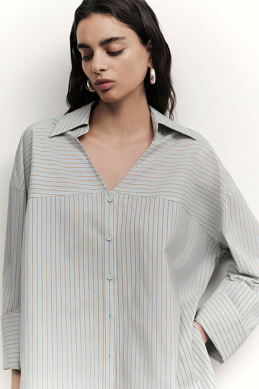 Lunetta Striped Shirt - 1