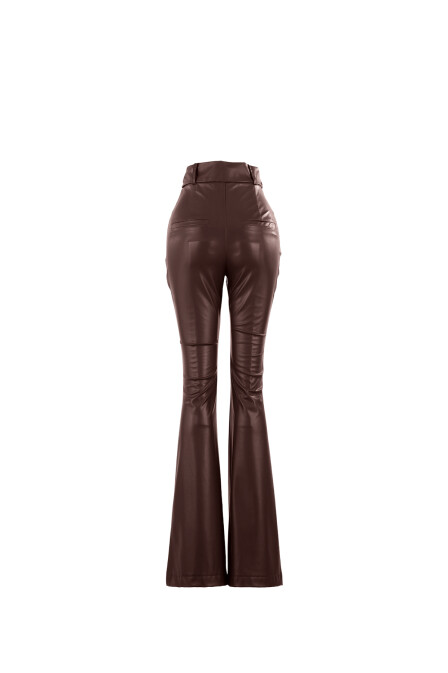 Lydia Leather Trousers - 5