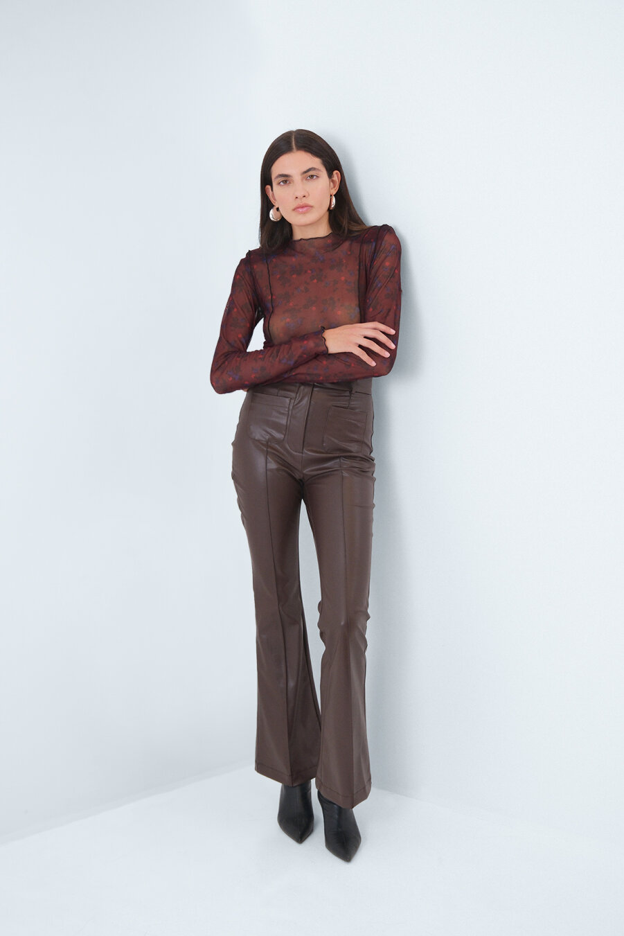 Lydia Leather Trousers - 2