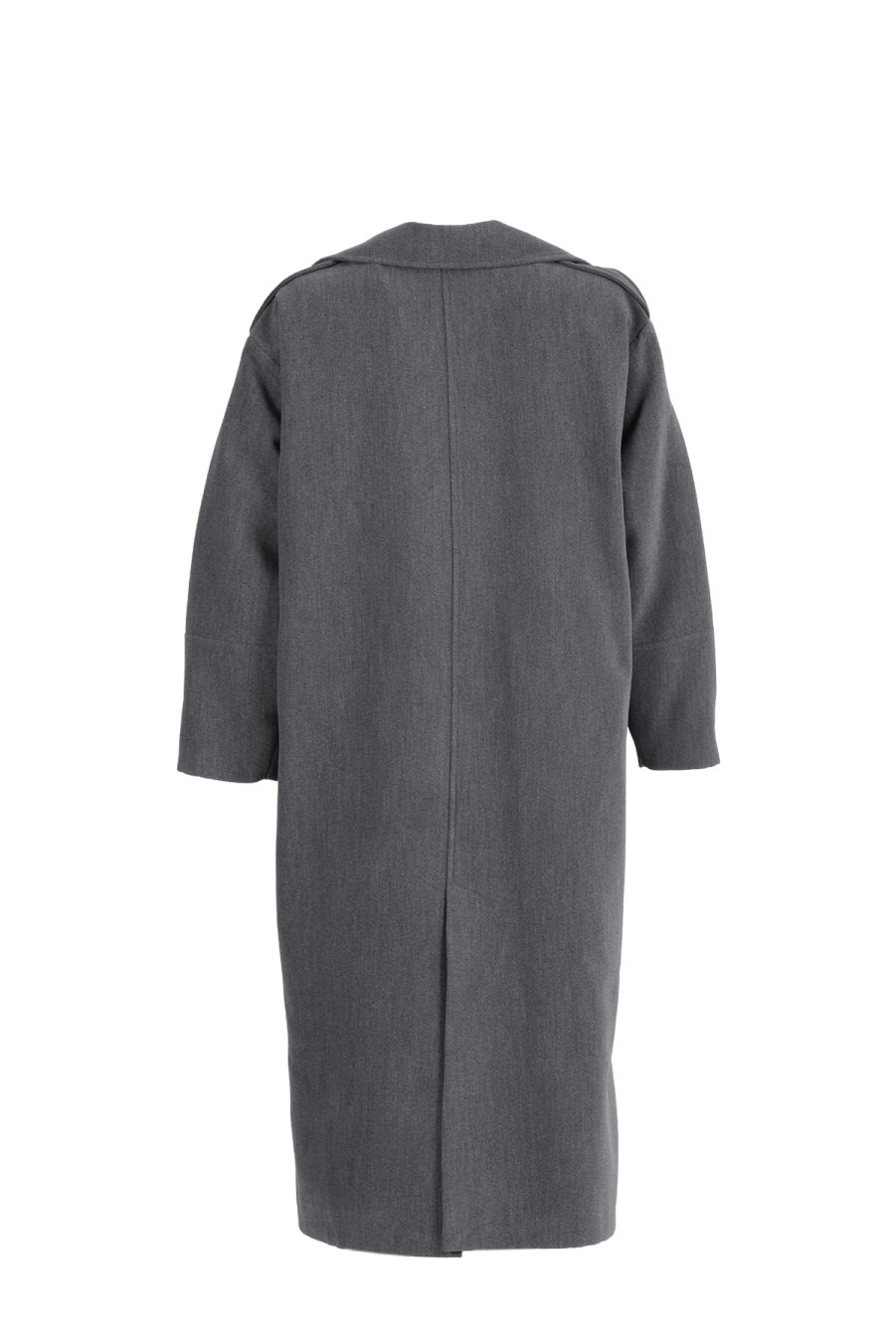 Madeline Melange Gray Coat - 2