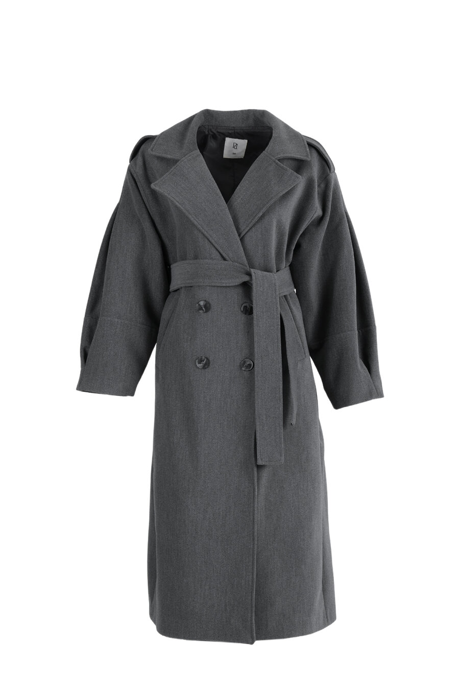 Madeline Melange Gray Coat - 1