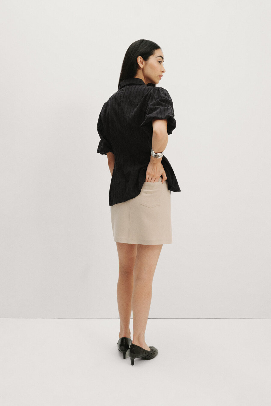 Mady Mini Skirt with Pockets - 7