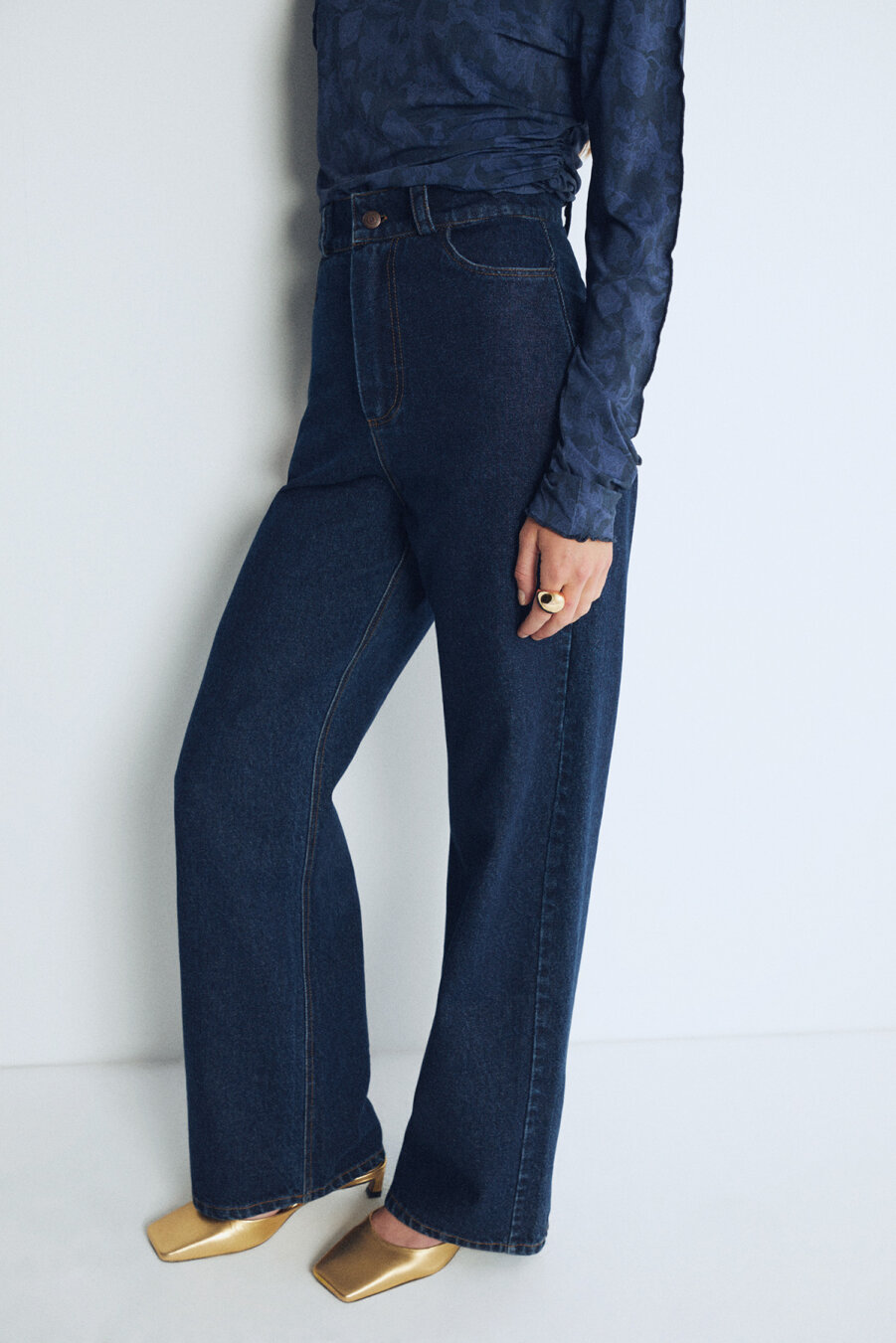 Marisol Denim Pantolon - 2