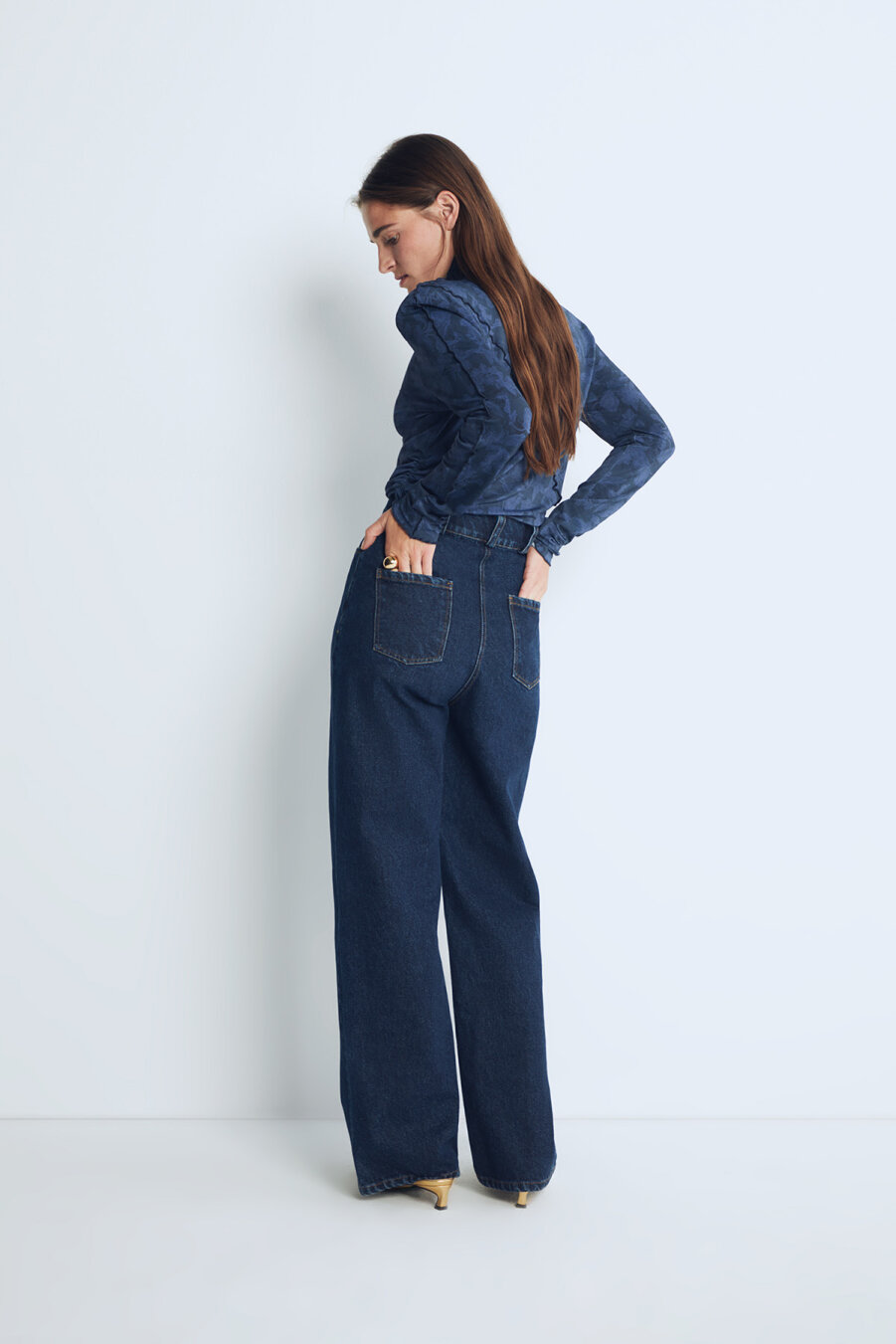 Marisol Denim Trousers - 3