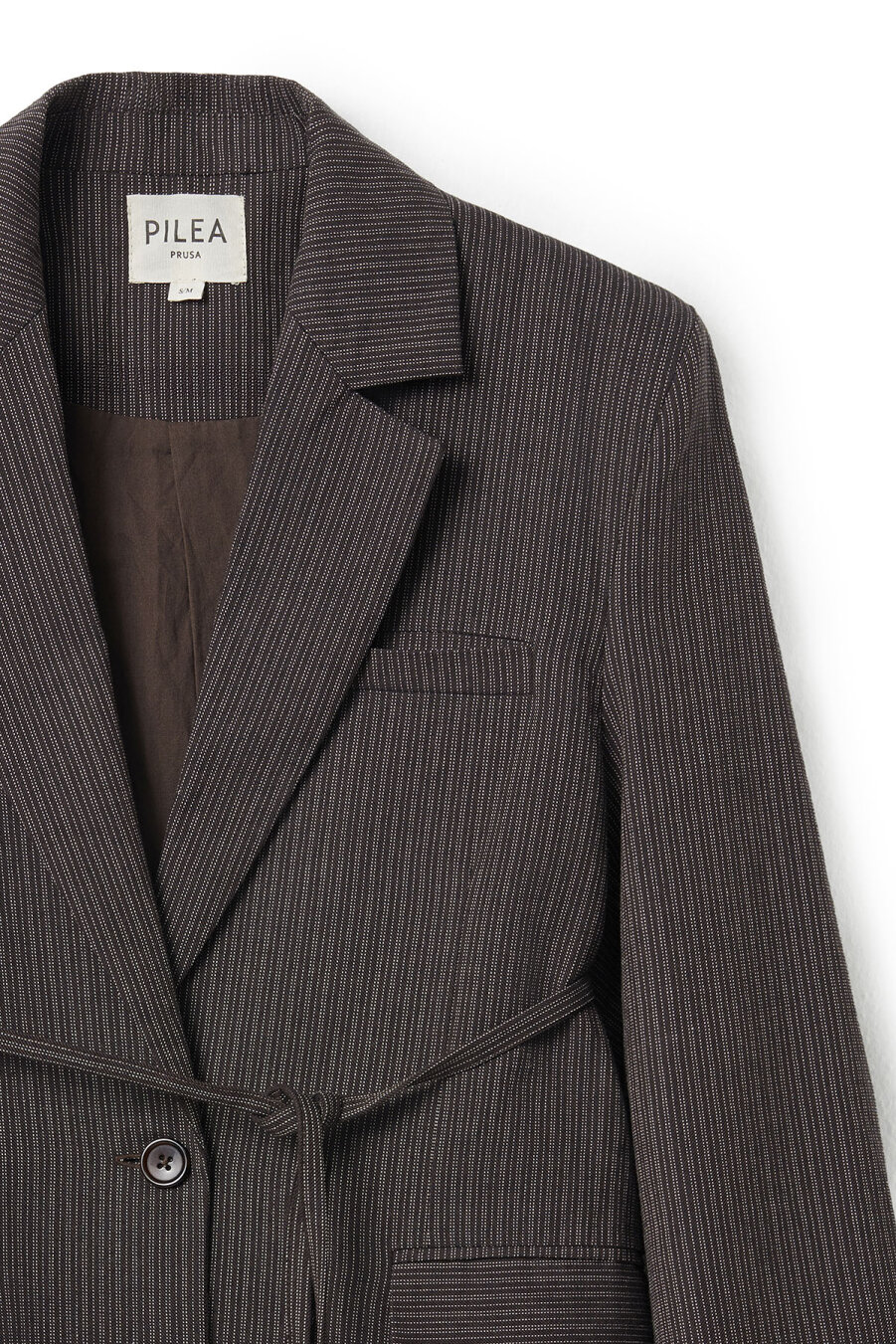 Marla Çizgili Oversize Ceket - 8