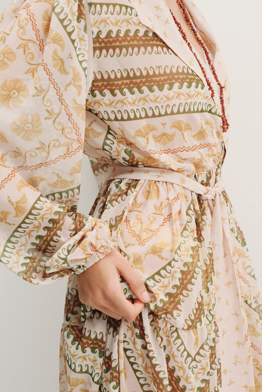 Melora Patterned Dress - 2