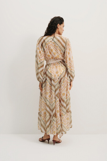 Melora Patterned Dress - 6