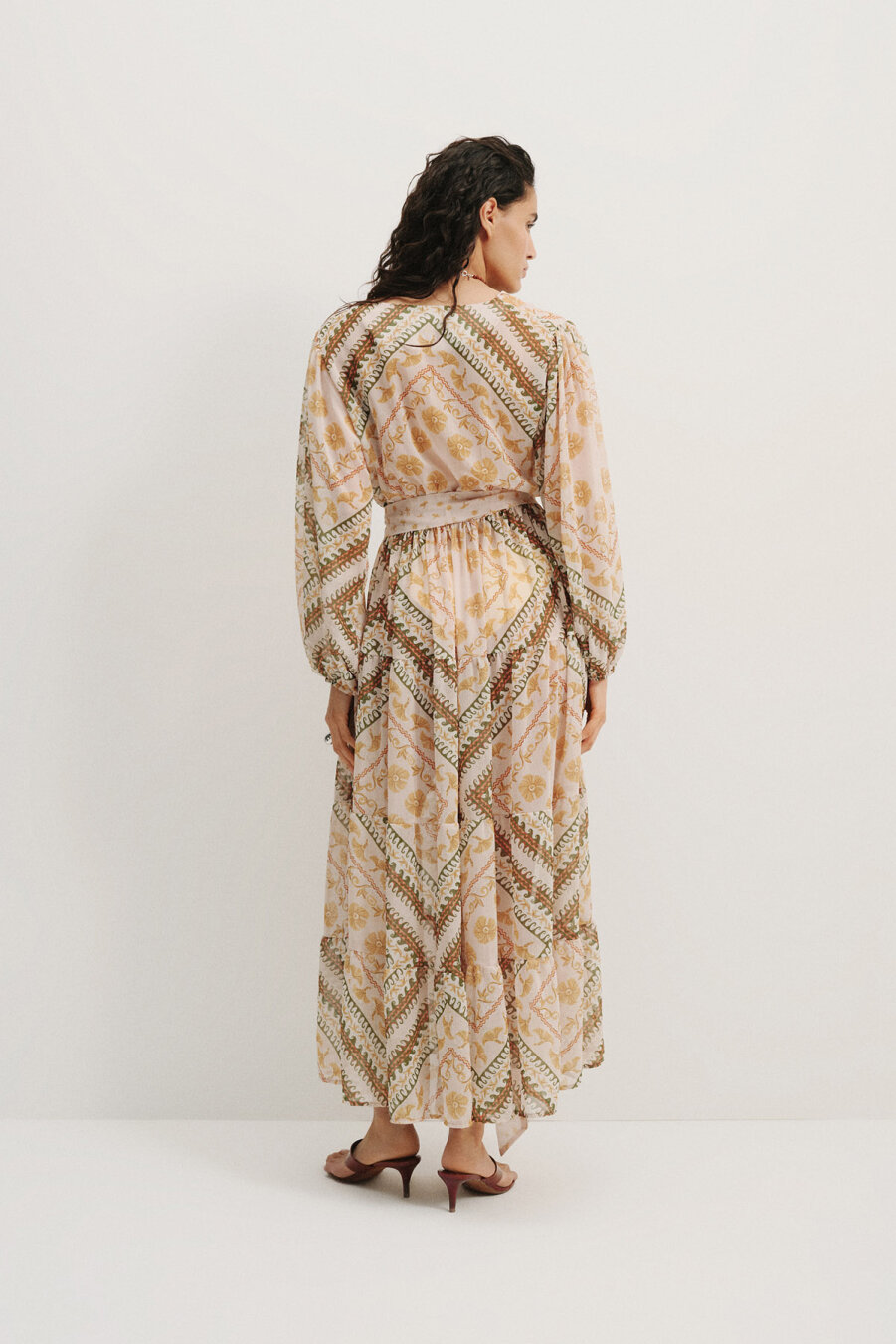 Melora Patterned Dress - 6