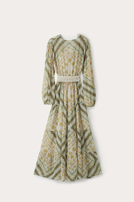 Melora Patterned Dress - 4