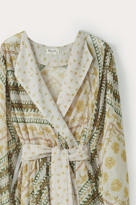 Melora Patterned Dress - 5