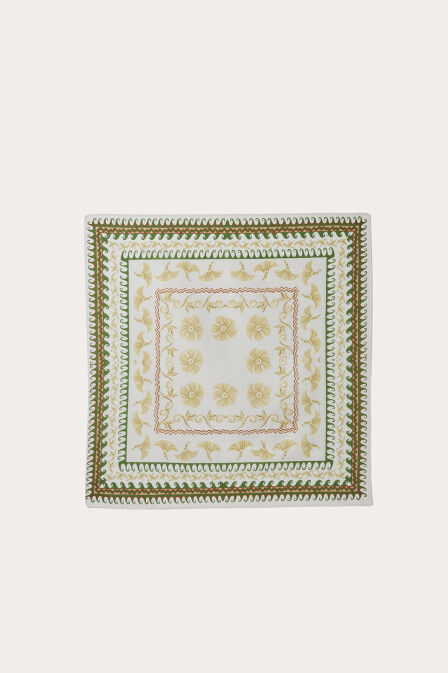 Milena Cotton Printed Scarf - 1