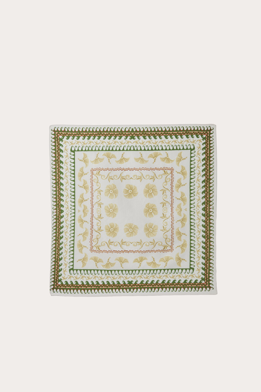 Milena Cotton Printed Scarf - 1