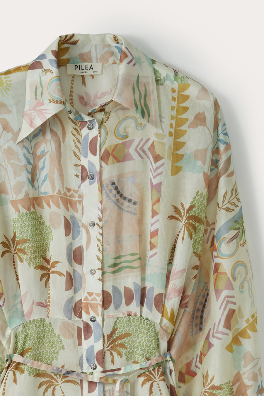 Mira Sol Reglan Kol Maksi Elbise - 6