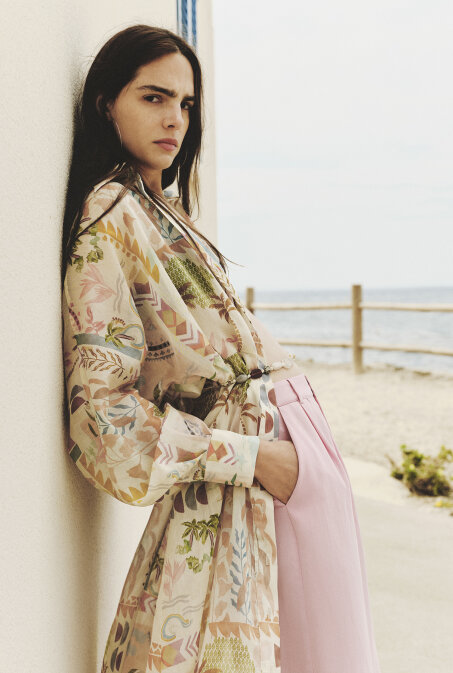 Mira Sol Reglan Kol Maksi Elbise - PILEA